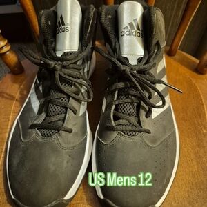 Adidas Men's Black Basketball Shoes